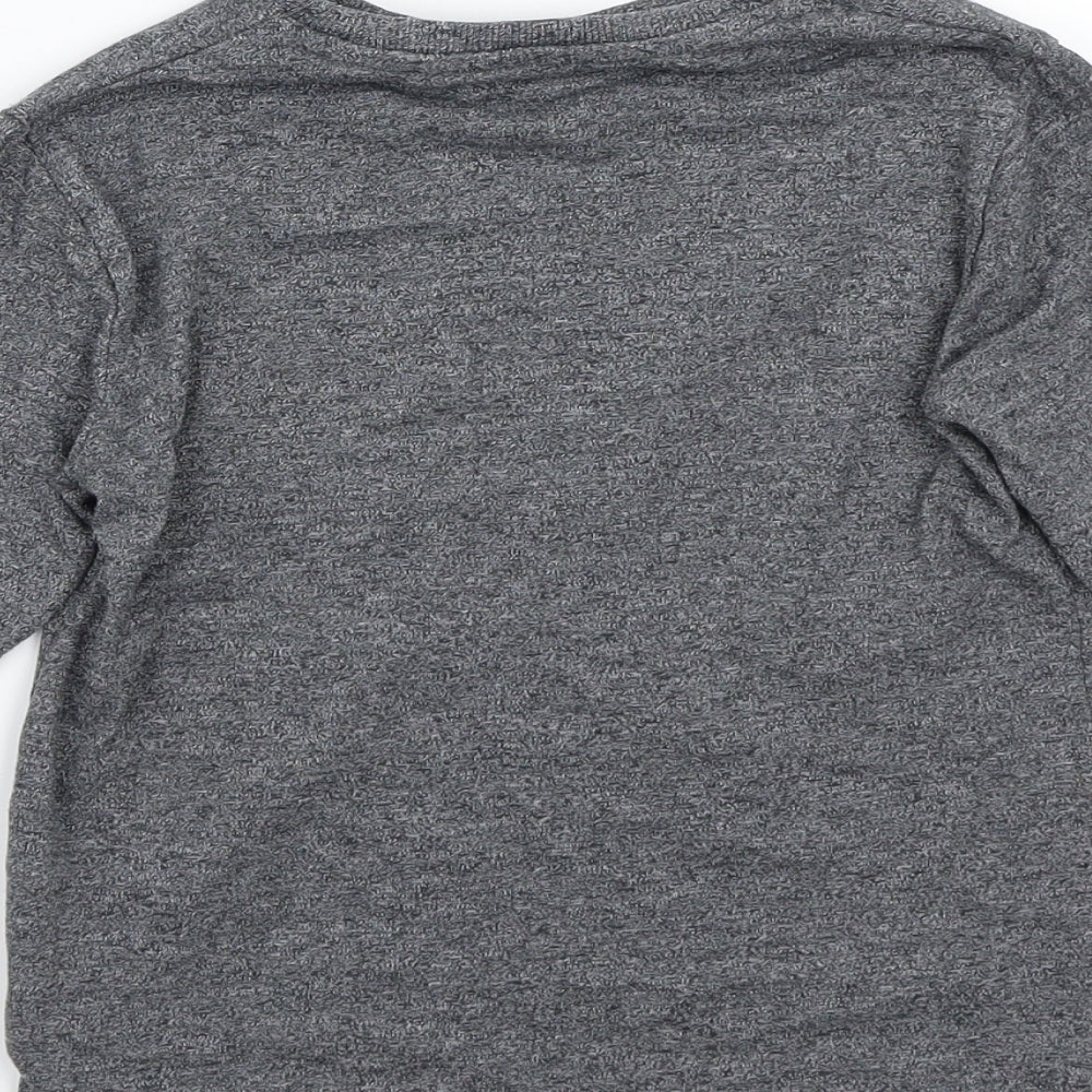 NEXT Girls Grey Basic T-Shirt Size 5 Years