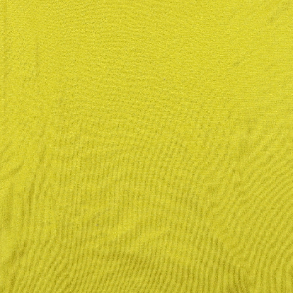 H&M Womens Yellow Pullover Jumper Size M