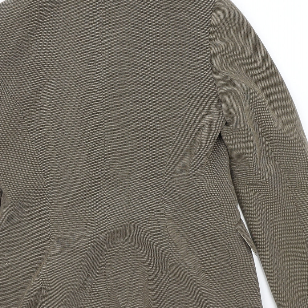 Precis Womens Beige Jacket Coat Size 10