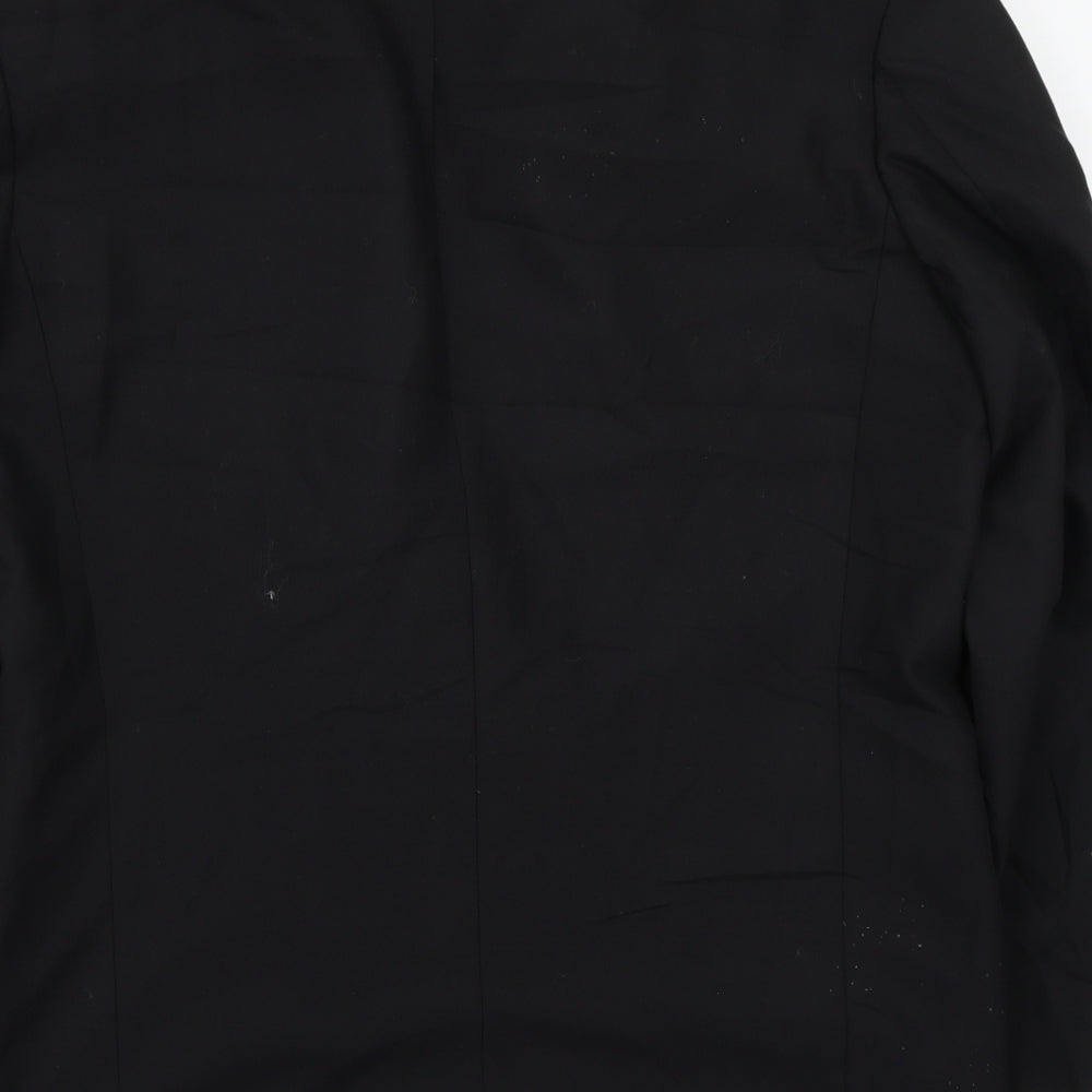 NEXT Mens Black Jacket Suit Jacket Size 40