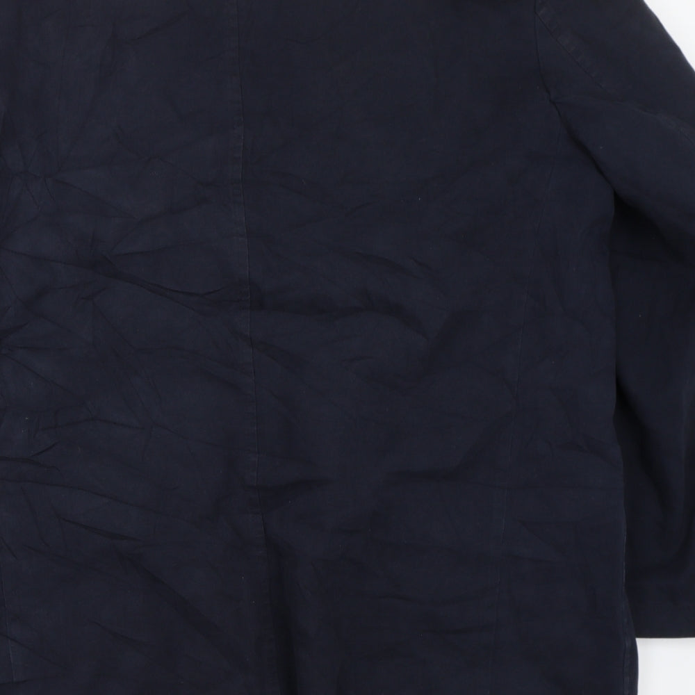 Marks & Spencer Mens Blue Jacket Suit Jacket Size L