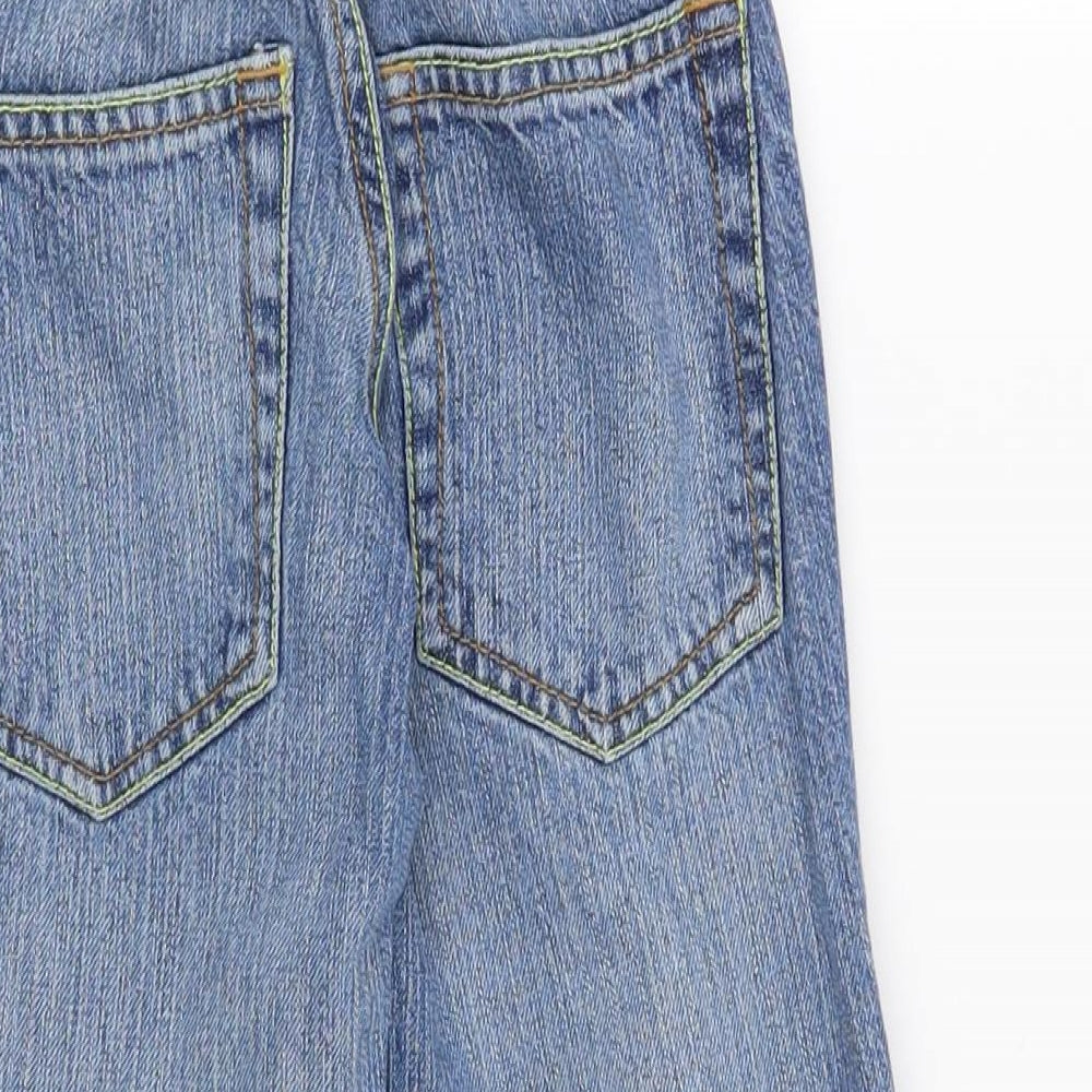 Preworn Boys Blue Straight Jeans Size 5 Years