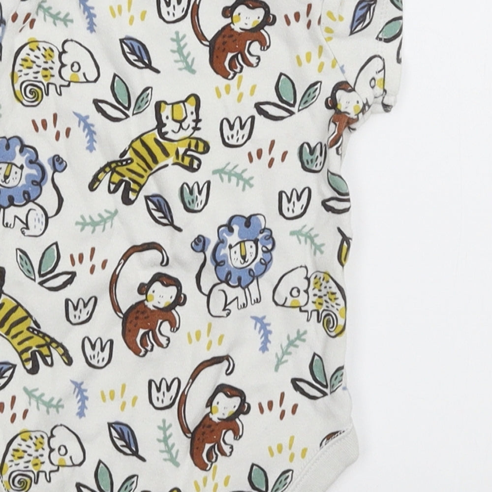 F&F Baby White Babygrow One-Piece Size 6-9 Months