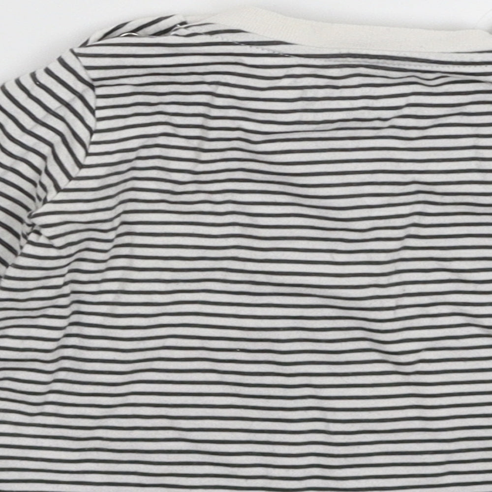 Fred & Flo Baby Multicoloured Striped Basic T-Shirt Size 3-6 Months
