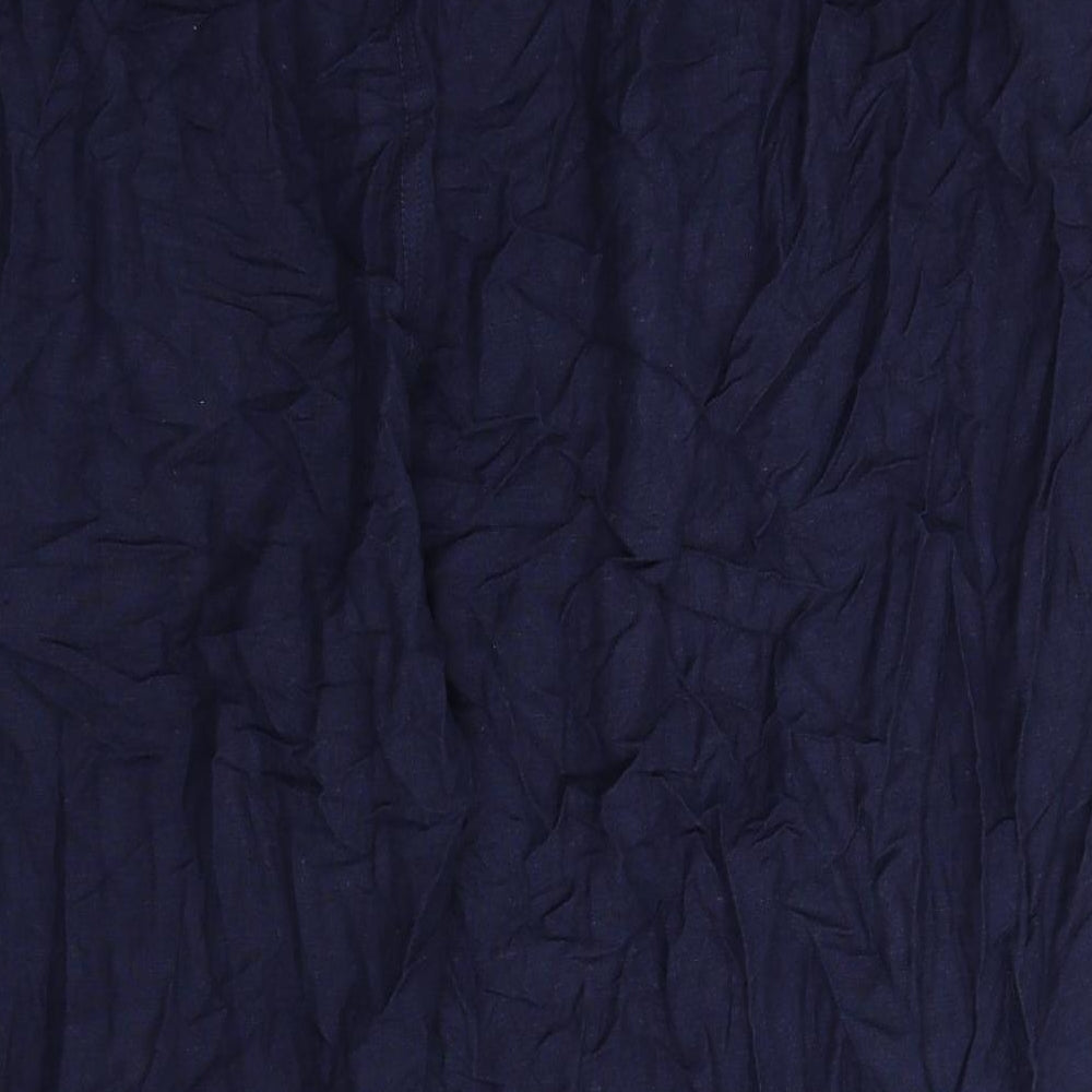 Label Be Womens Blue Trousers Size 50 in L25 in