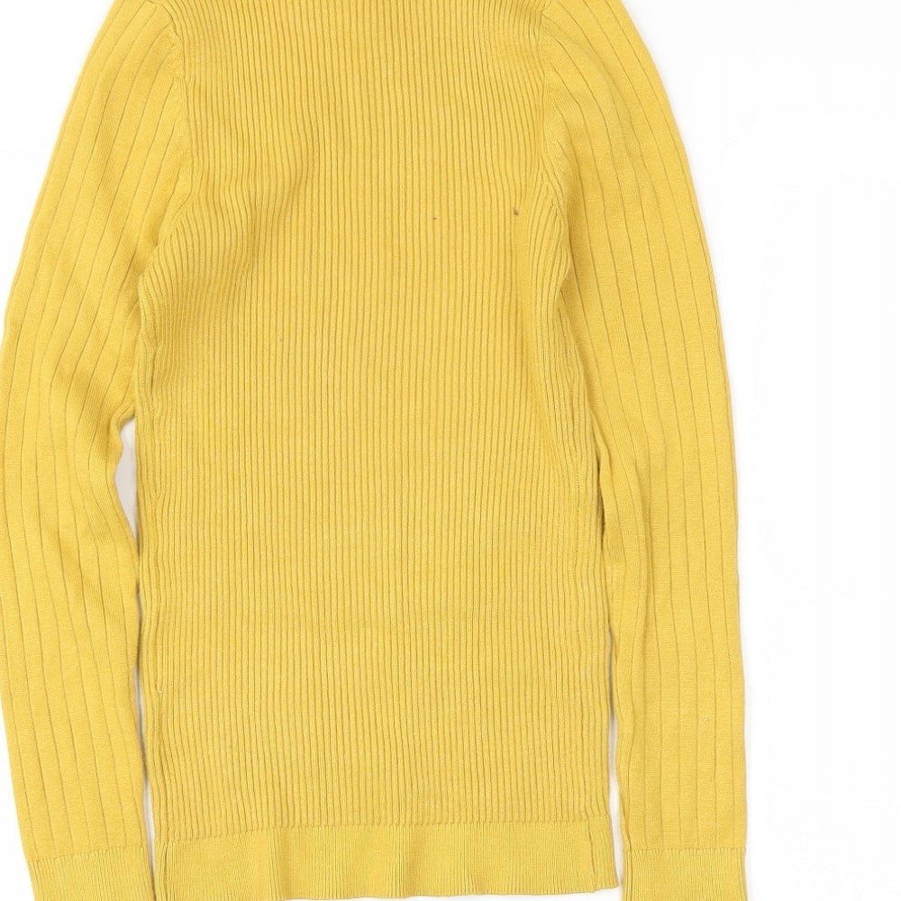 newlook Womens Yellow Tunic Jumper Size 6