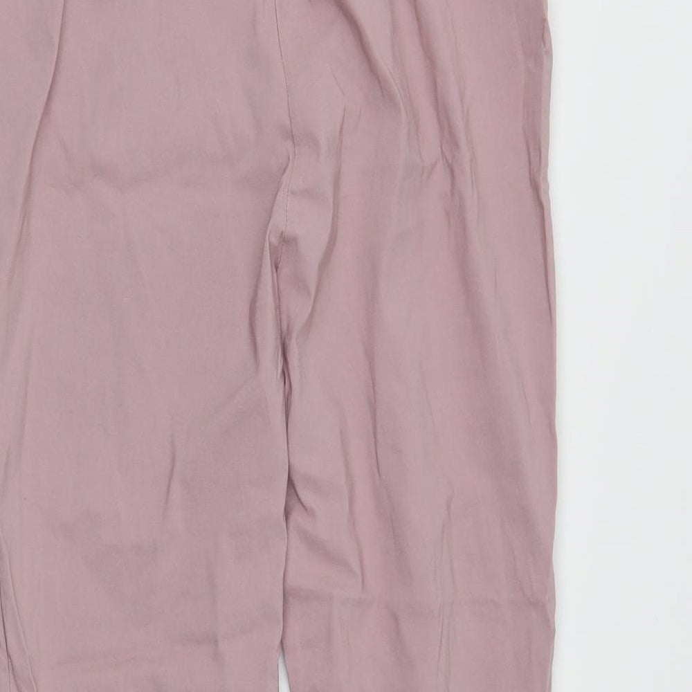 roan Womens Pink Trousers Size 16 L30 in