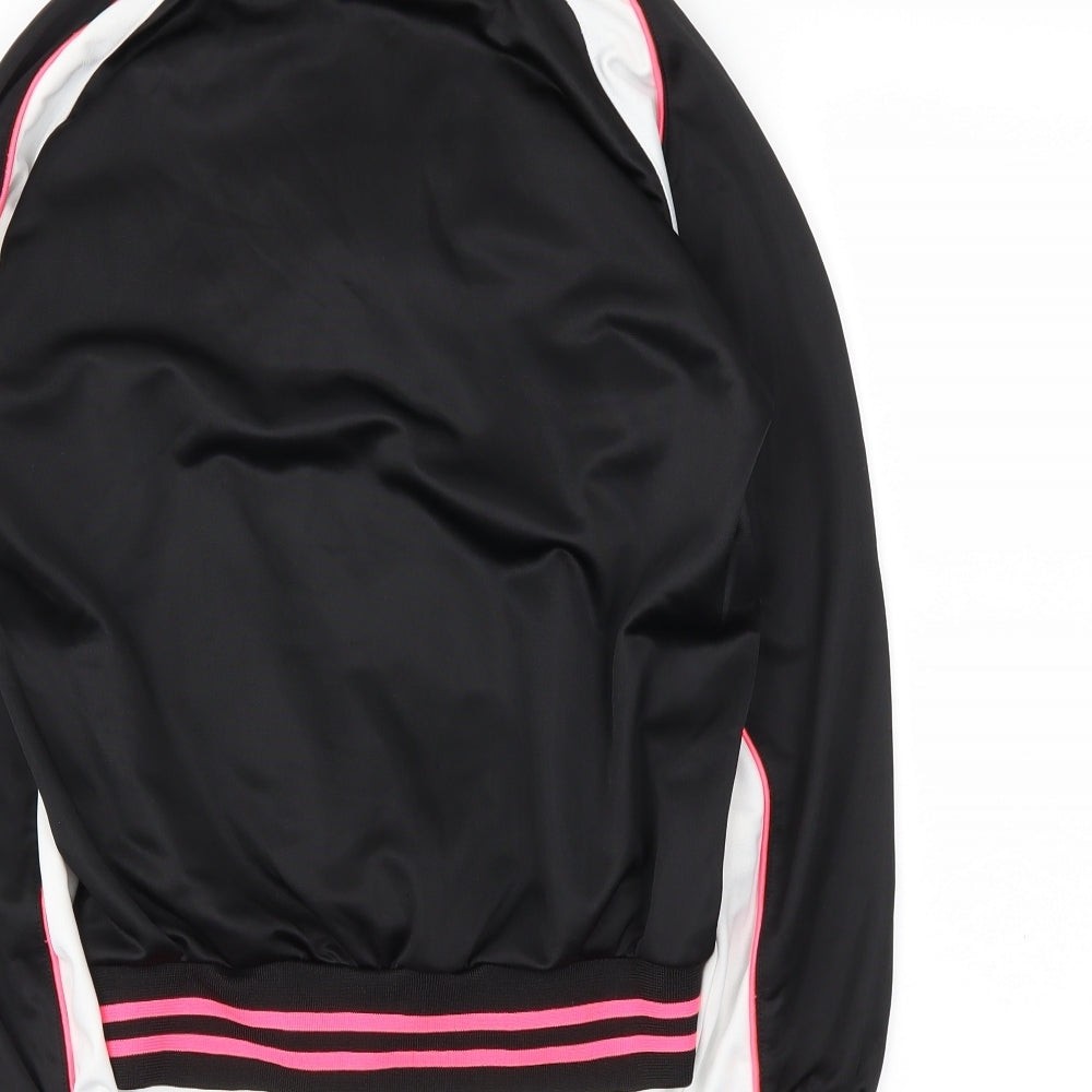 Fashion Girls Black Varsity Jacket Jacket Size 14 Years