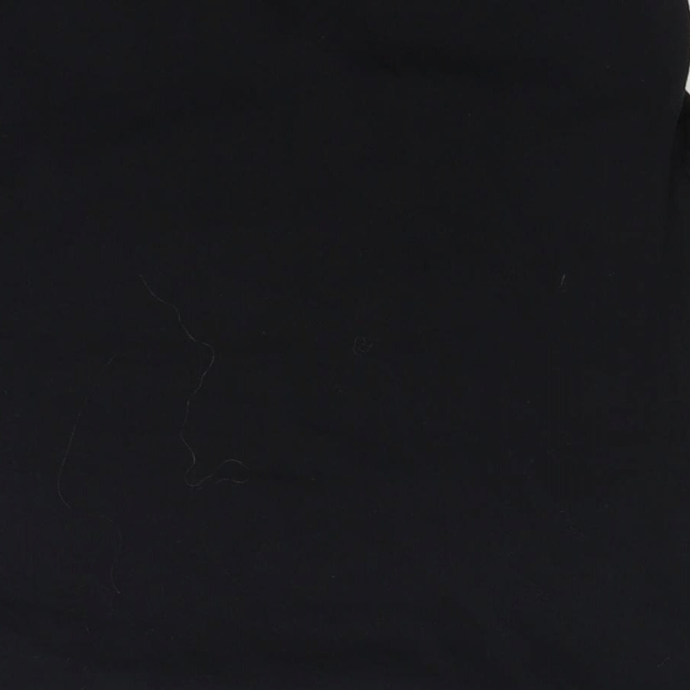 Dorothy Perkins Womens Black Cropped Tank Size 14