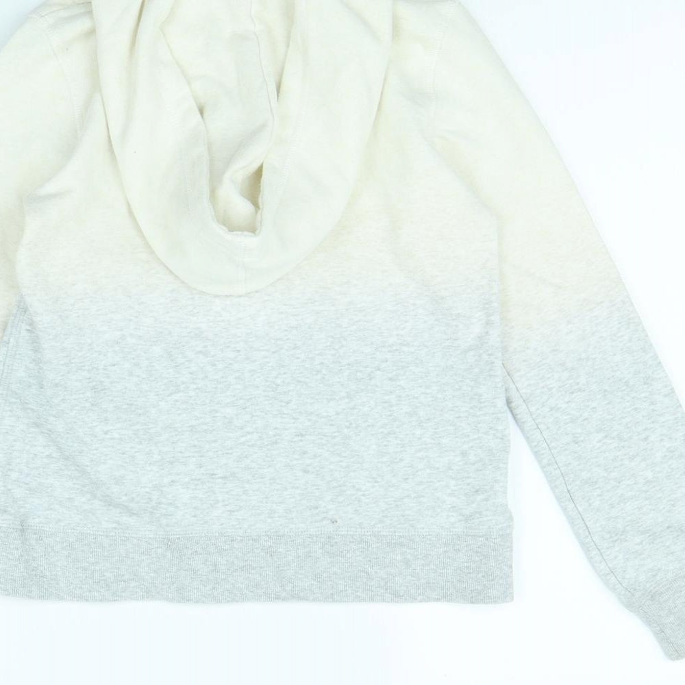 H&M Girls Grey Pullover Hoodie Size 10 Years