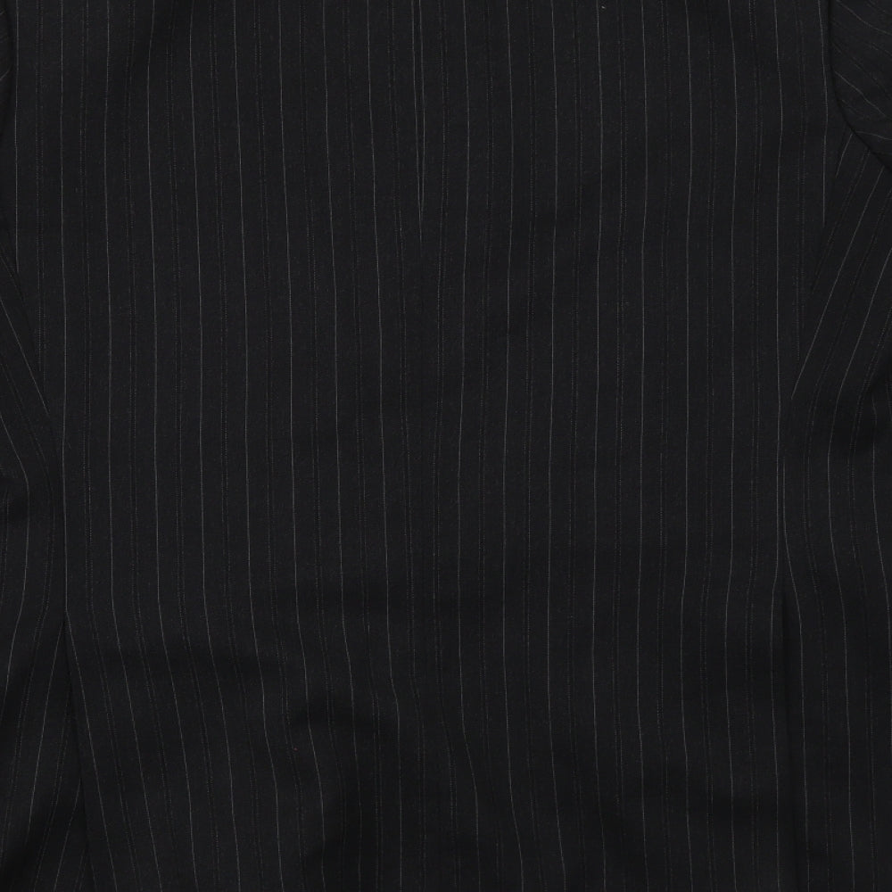 Canda Mens Grey Striped Jacket Suit Jacket