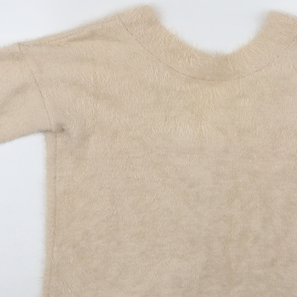 NEXT Womens Beige Pullover Jumper Size 12