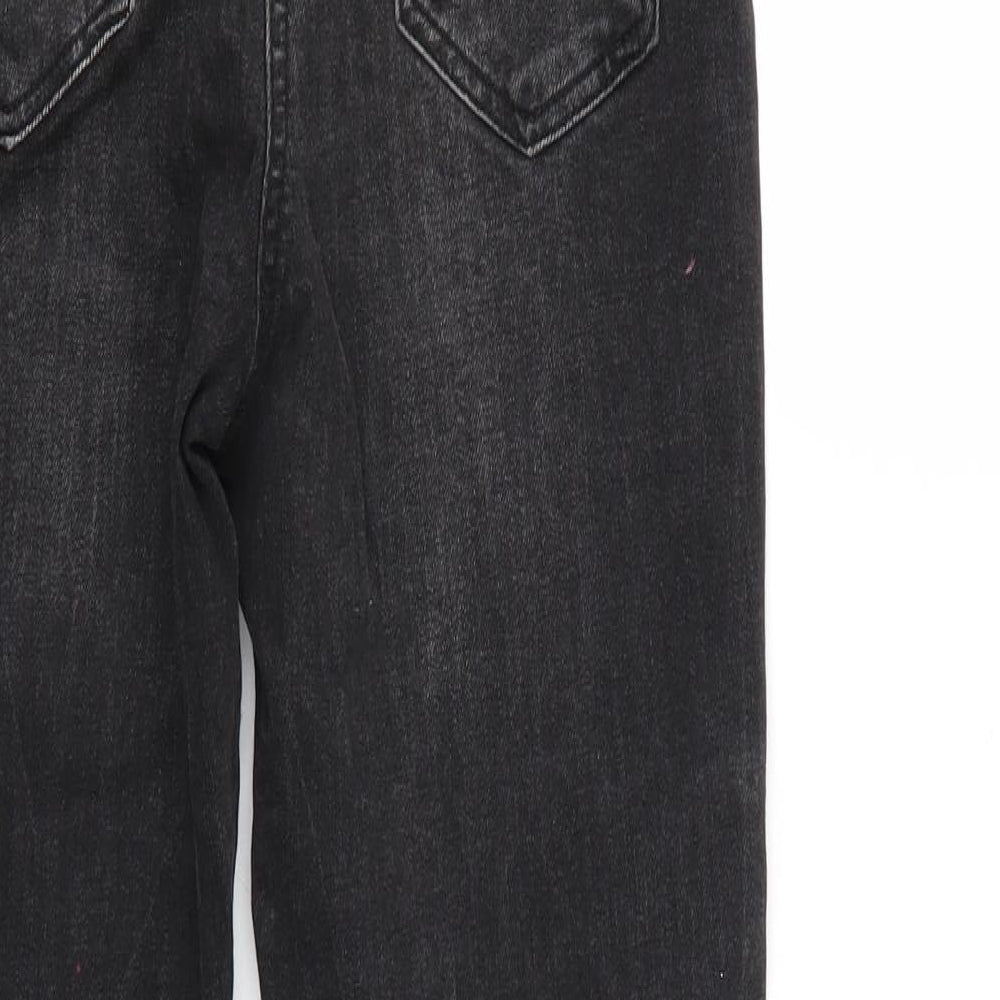 I love girls wear Girls Black Denim Skinny Jeans Size 10 Years
