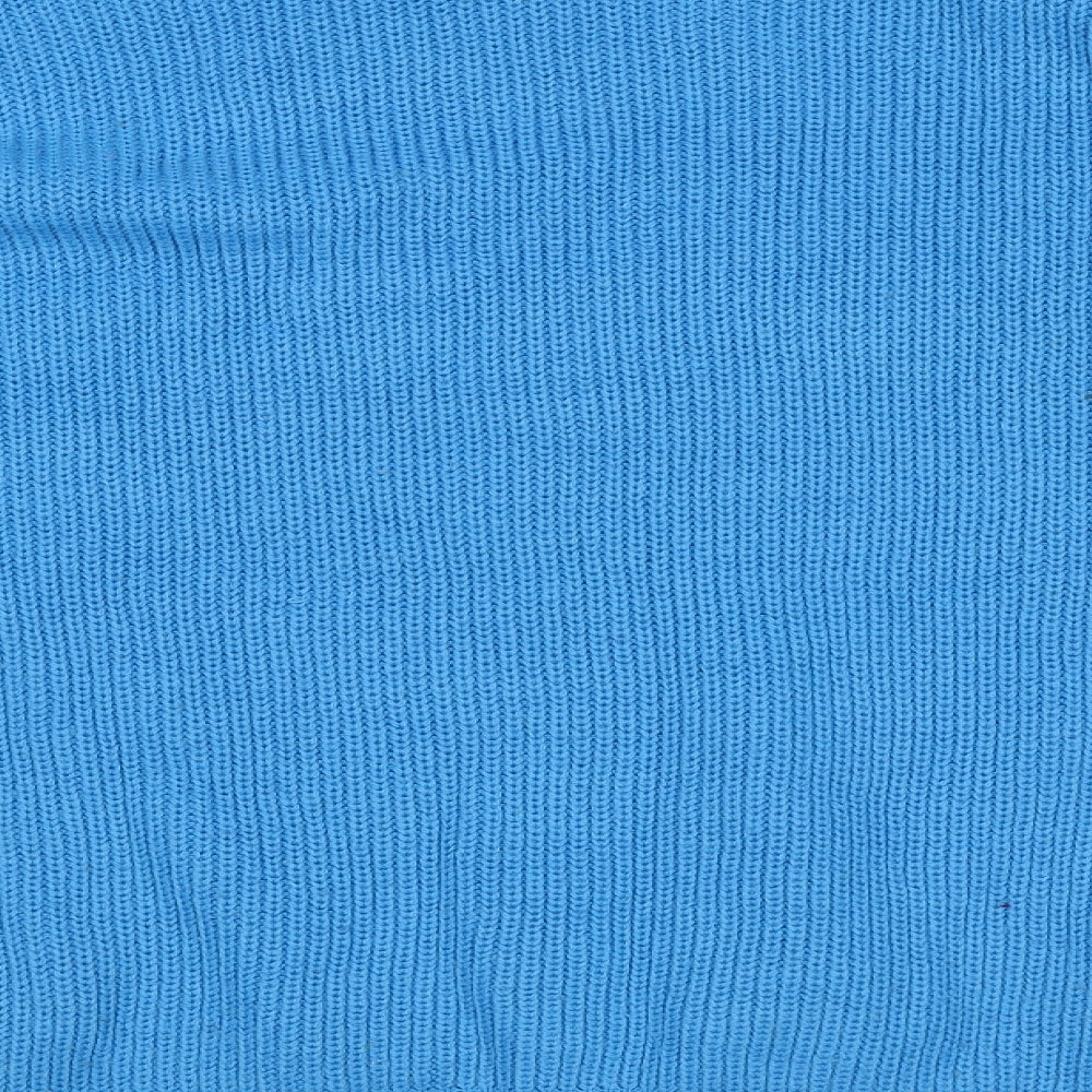 Simple Be Womens Blue Pullover Jumper Size L