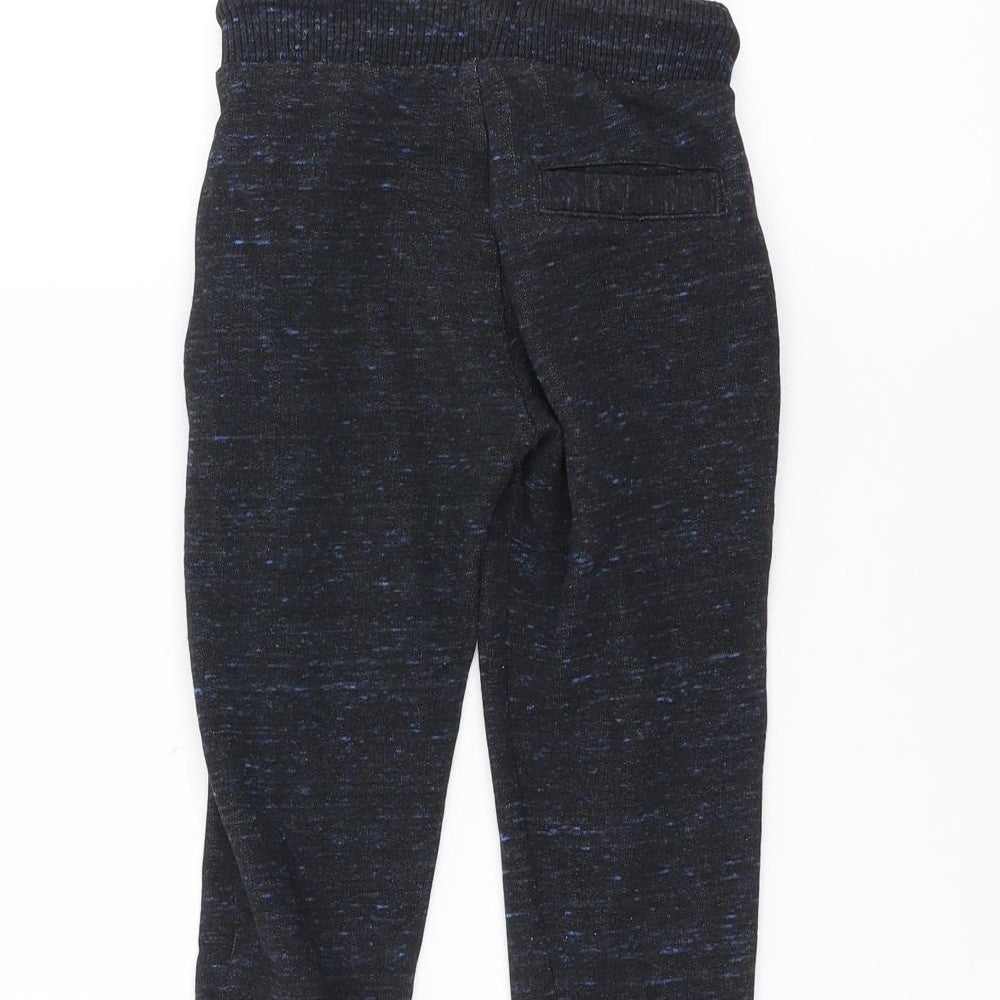 F&F Boys Black Sweatpants Trousers Size 2-3 Years