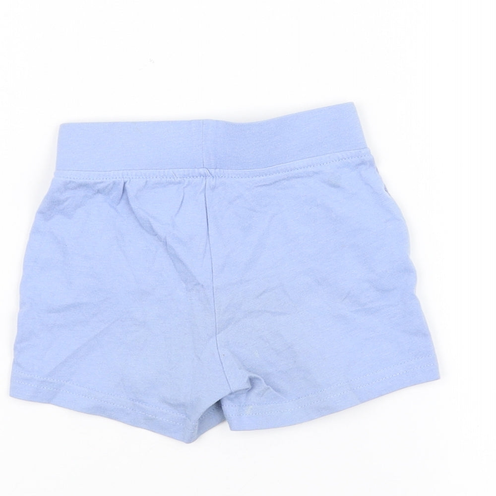 George Baby Blue Cropped Trousers Size 12-18 Months