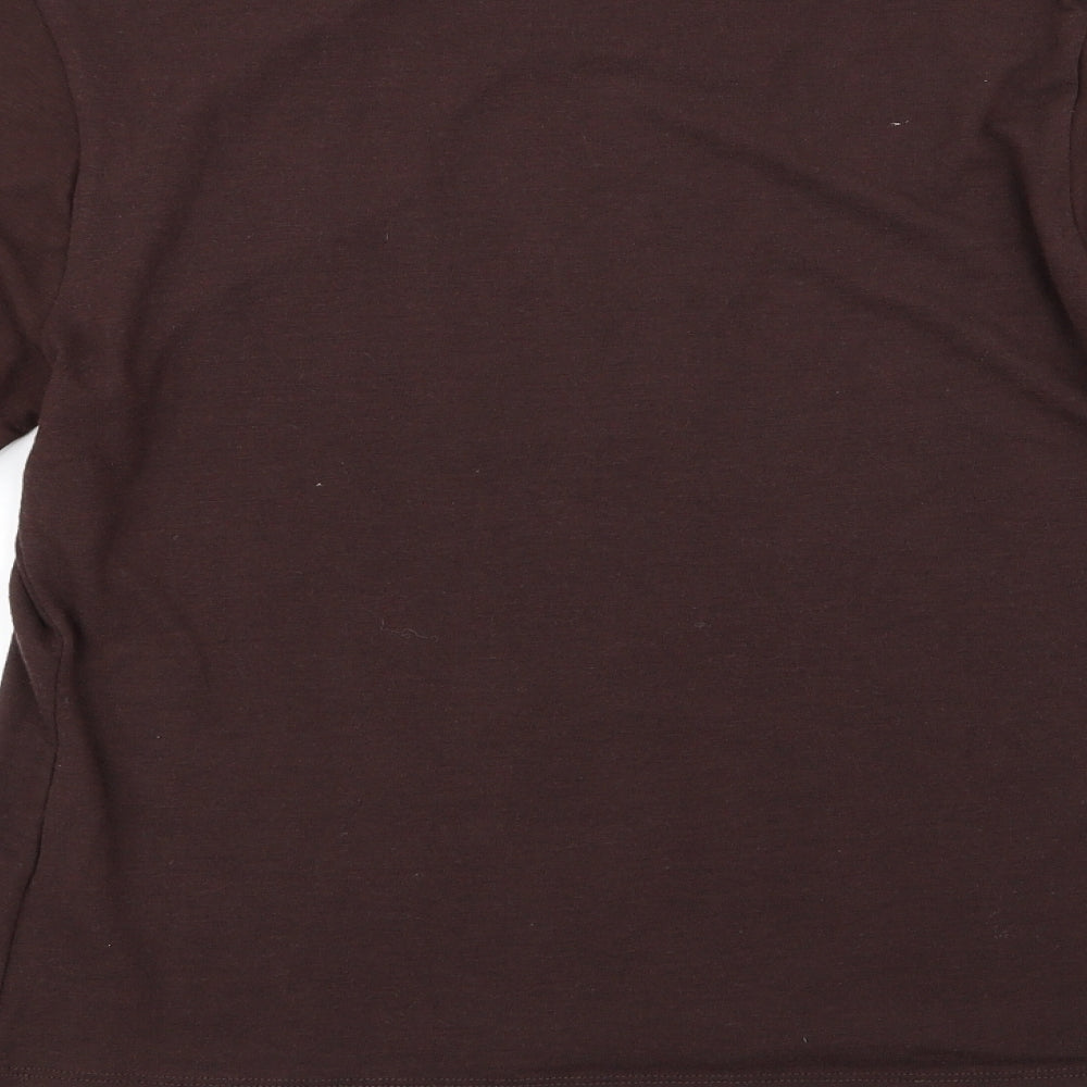 Primark Womens Brown Pullover Jumper Size L