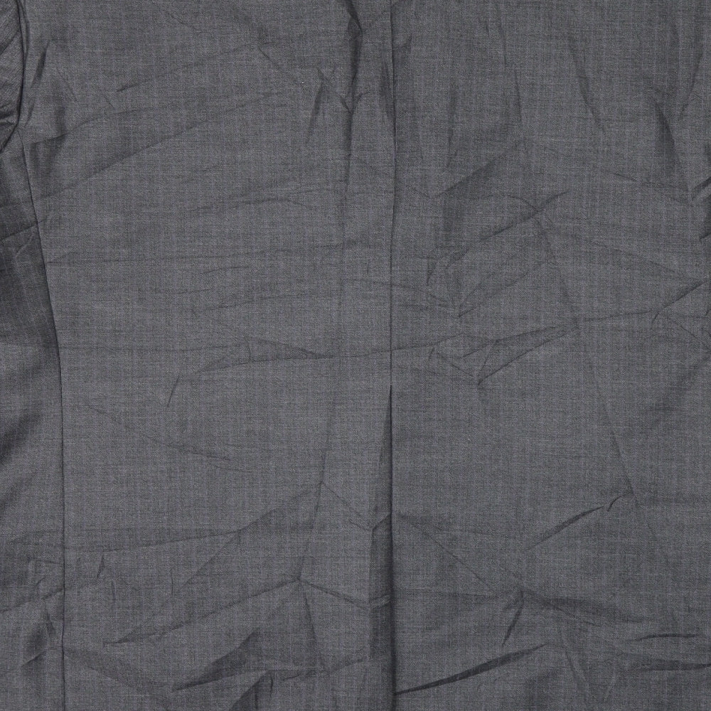 Butler & Webb Mens Grey Striped Jacket Suit Jacket Size 42