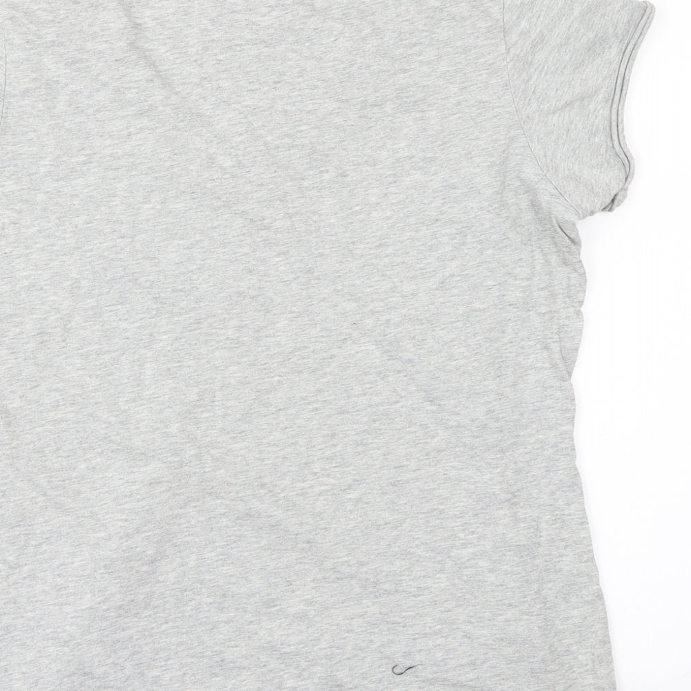 NEXT Womens Grey Basic T-Shirt Size 12