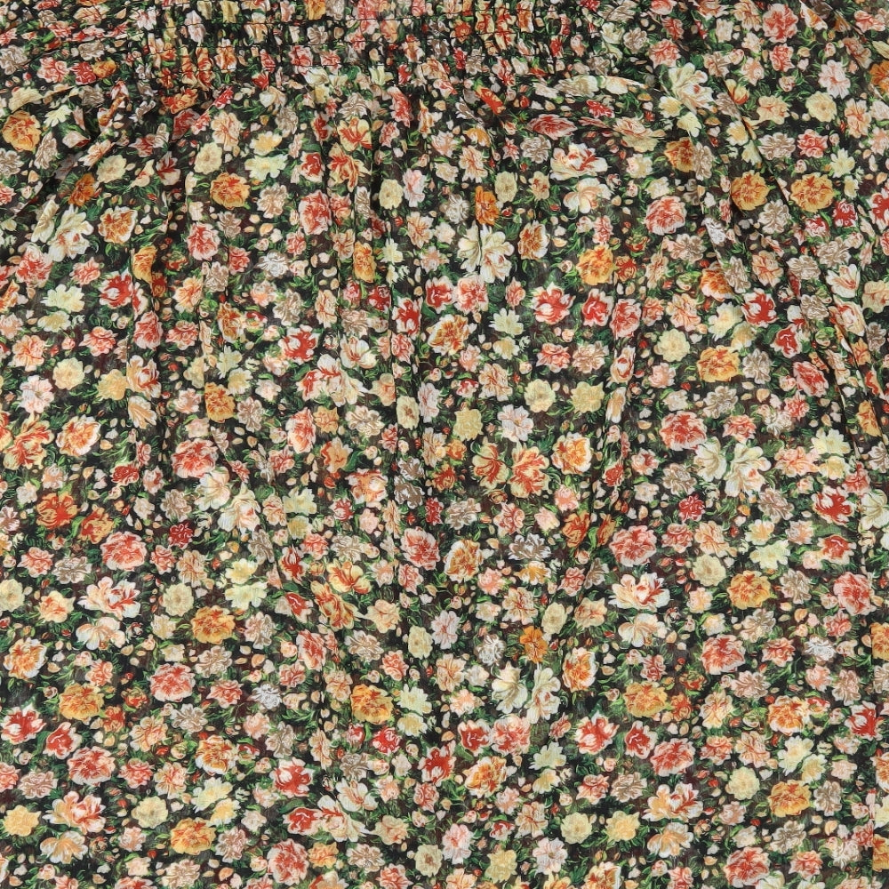 Nutmeg Womens Multicoloured Floral Fit & Flare Size 12