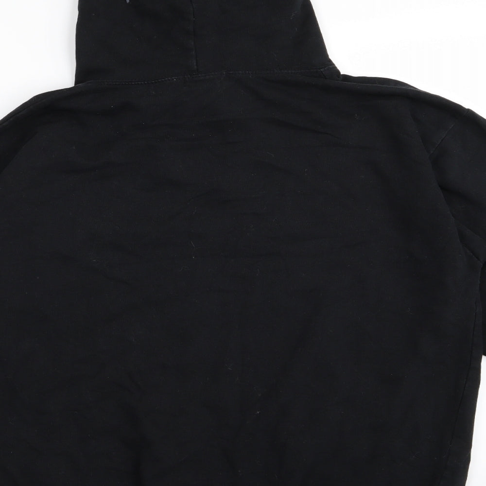 PLT Womens Black Pullover Jumper Size M