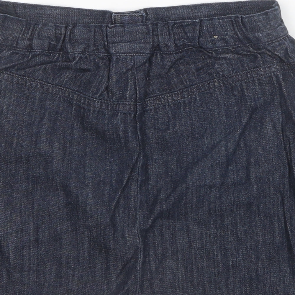 NEXT Girls Blue Straight & Pencil Skirt Size 9 Years