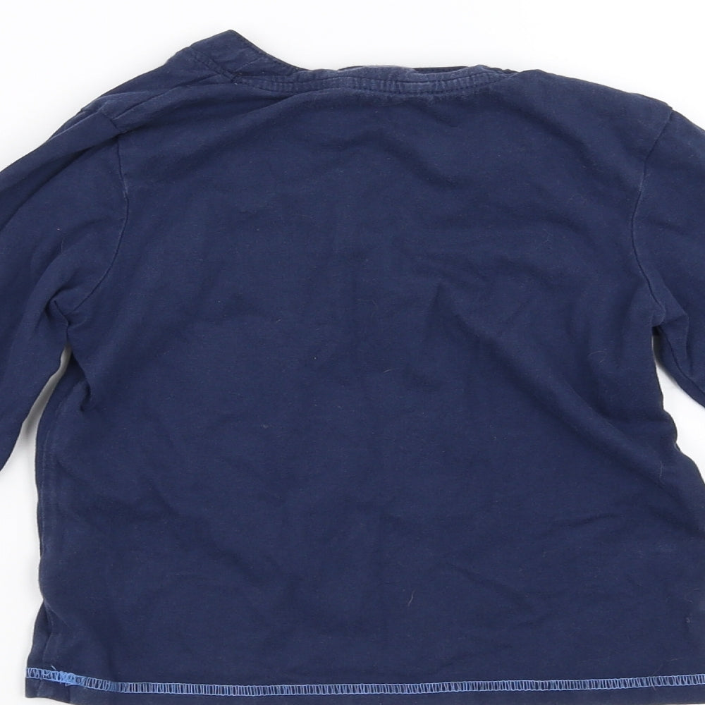 George Boys Blue Basic T-Shirt Size 3-4 Years