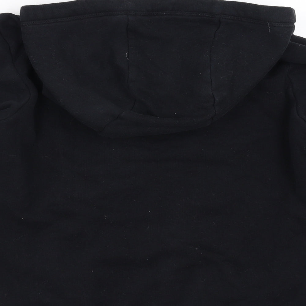 Next Boys Black Pullover Hoodie Size 9 Years - The Future is now