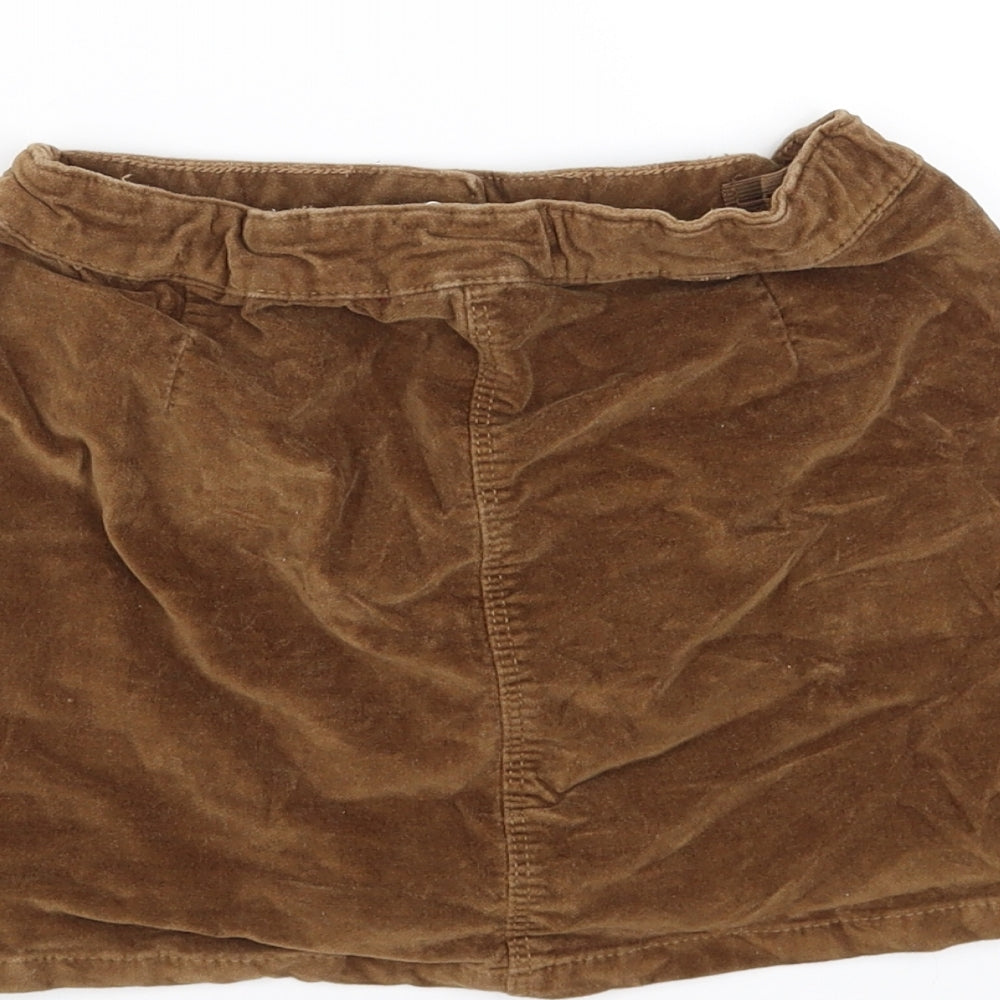 miss evie Girls Brown A-Line Skirt Size 9 Years