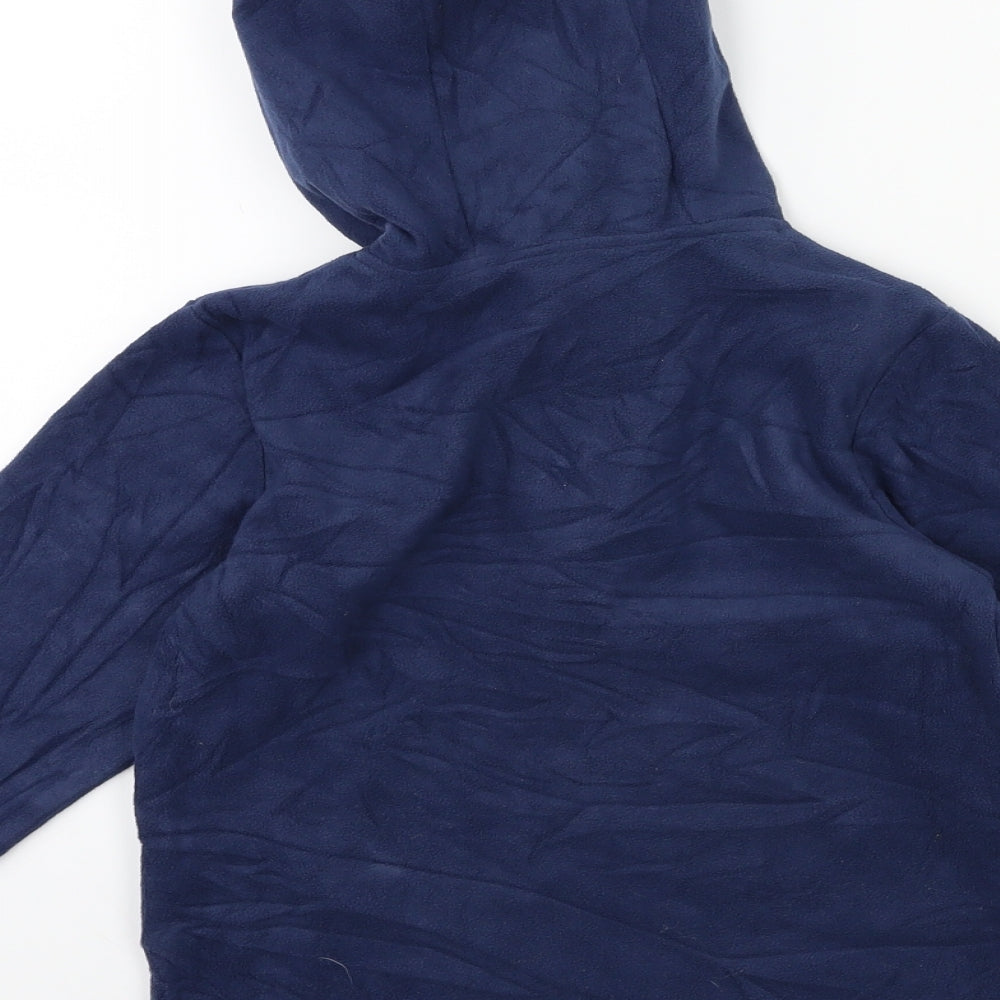 MOUNTAIN WARE' Girls Grey Fleece Jacket Size 5-6 Years