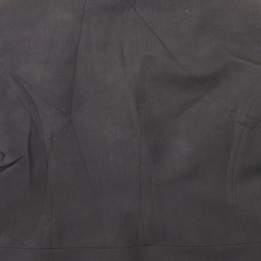 minute Womens Grey Jacket Blazer Size 8