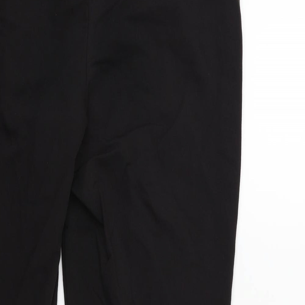 Very Womens Black Trousers Size 10 L28 in