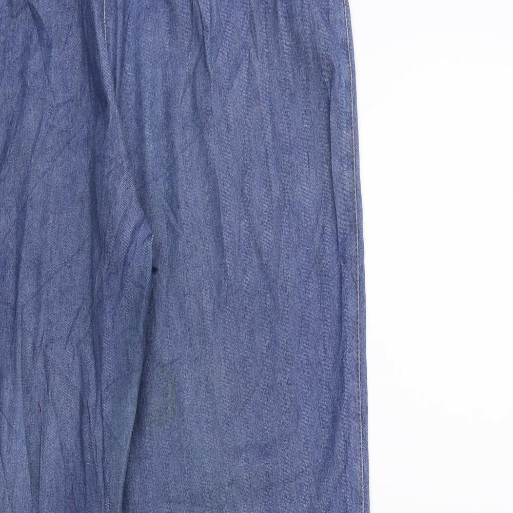 GARDEUR` Womens Blue Denim Tapered Jeans Size 12 L28 in