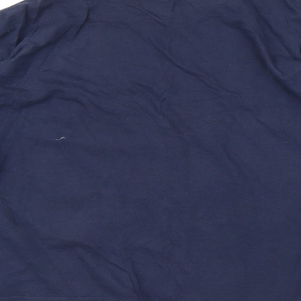 Matalan Boys Blue Solid Pyjama Top Size 13 Years - Dinosaur