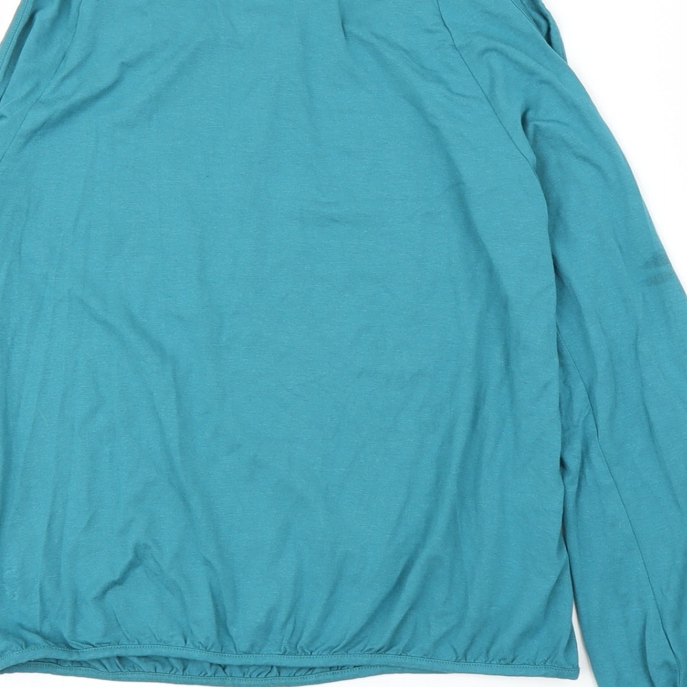 NEXT Womens Green Basic Blouse Size 10