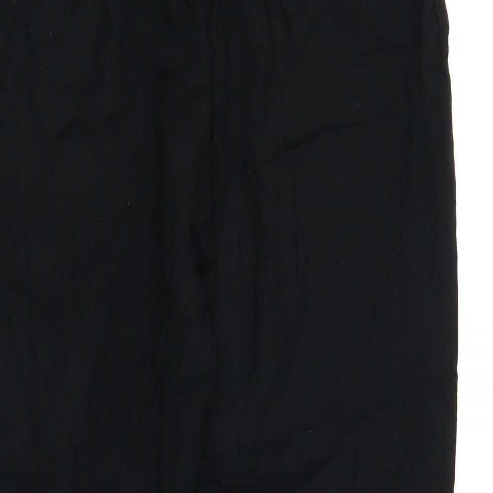 H&M Womens Black Bloomer Trousers Size 8 L21 in