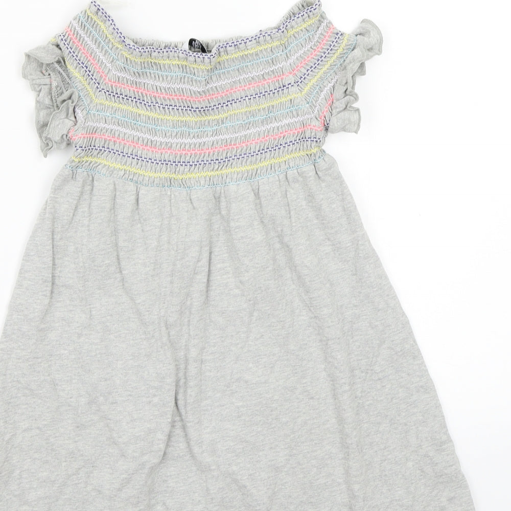 Marks and Spencer Girls Grey A-Line Size 5-6 Years