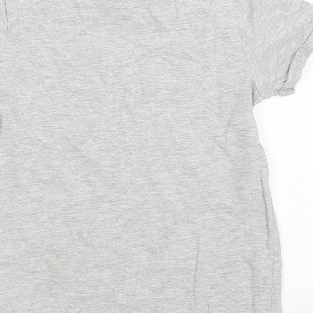 NEXT Girls Grey Basic T-Shirt Size 7 Years