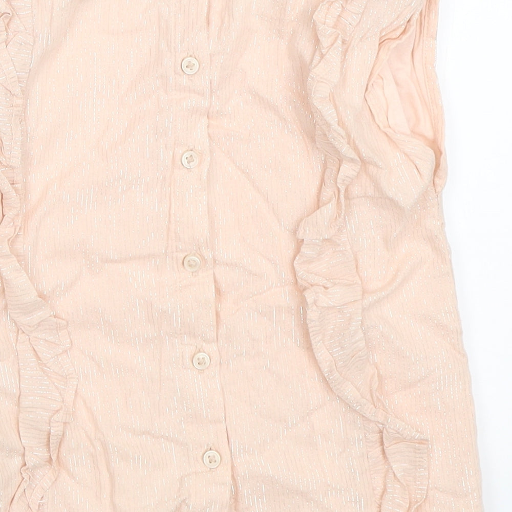 Very Girls Pink Basic Blouse Size 4-5 Years