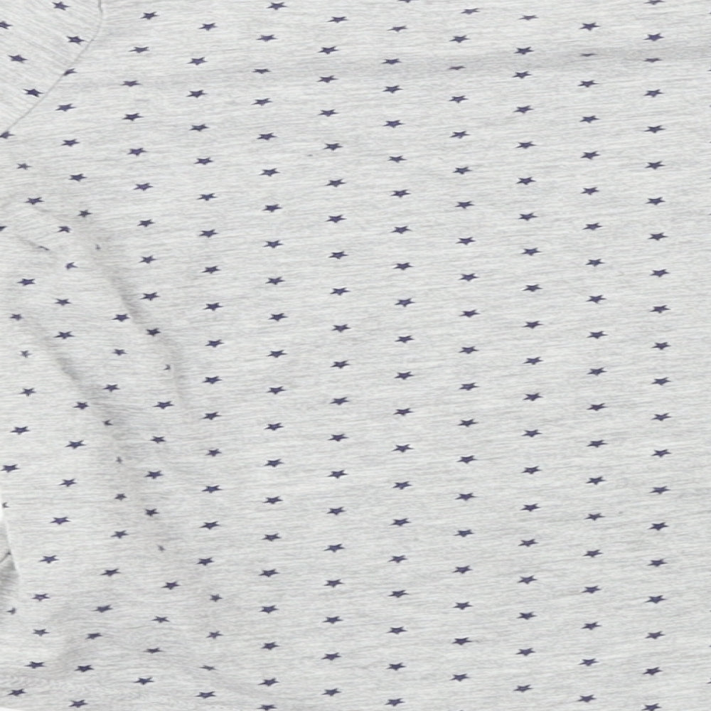 NEXT Girls Grey Basic T-Shirt Size 7 Years