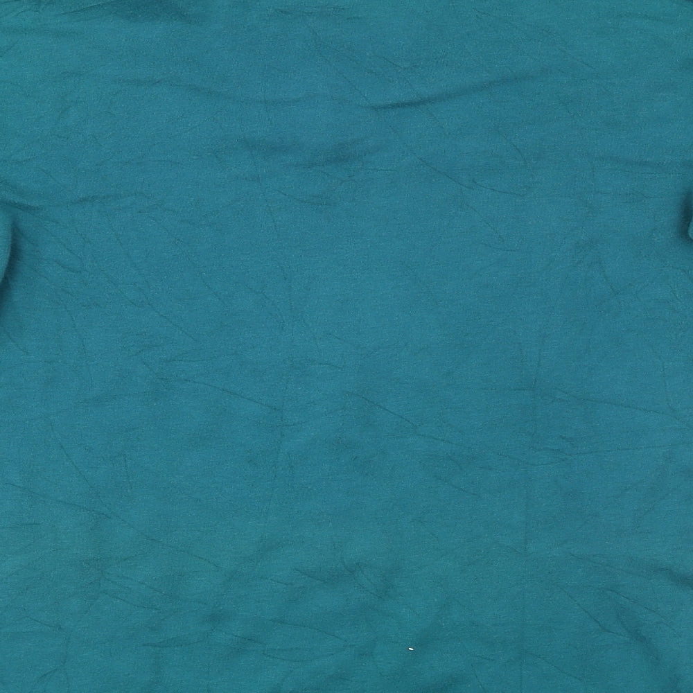 Benger Womens Green Henley Jumper Size S