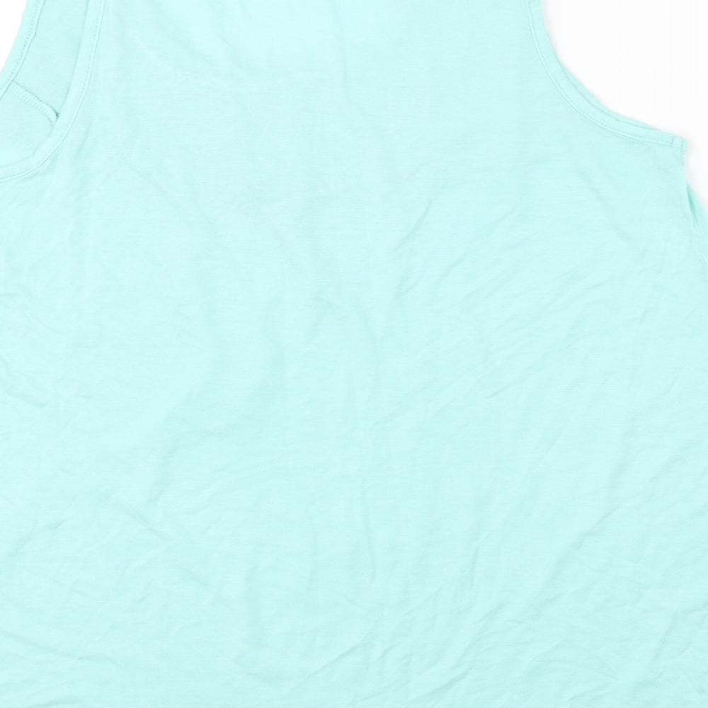 be you Womens Green Basic Blouse Size 14