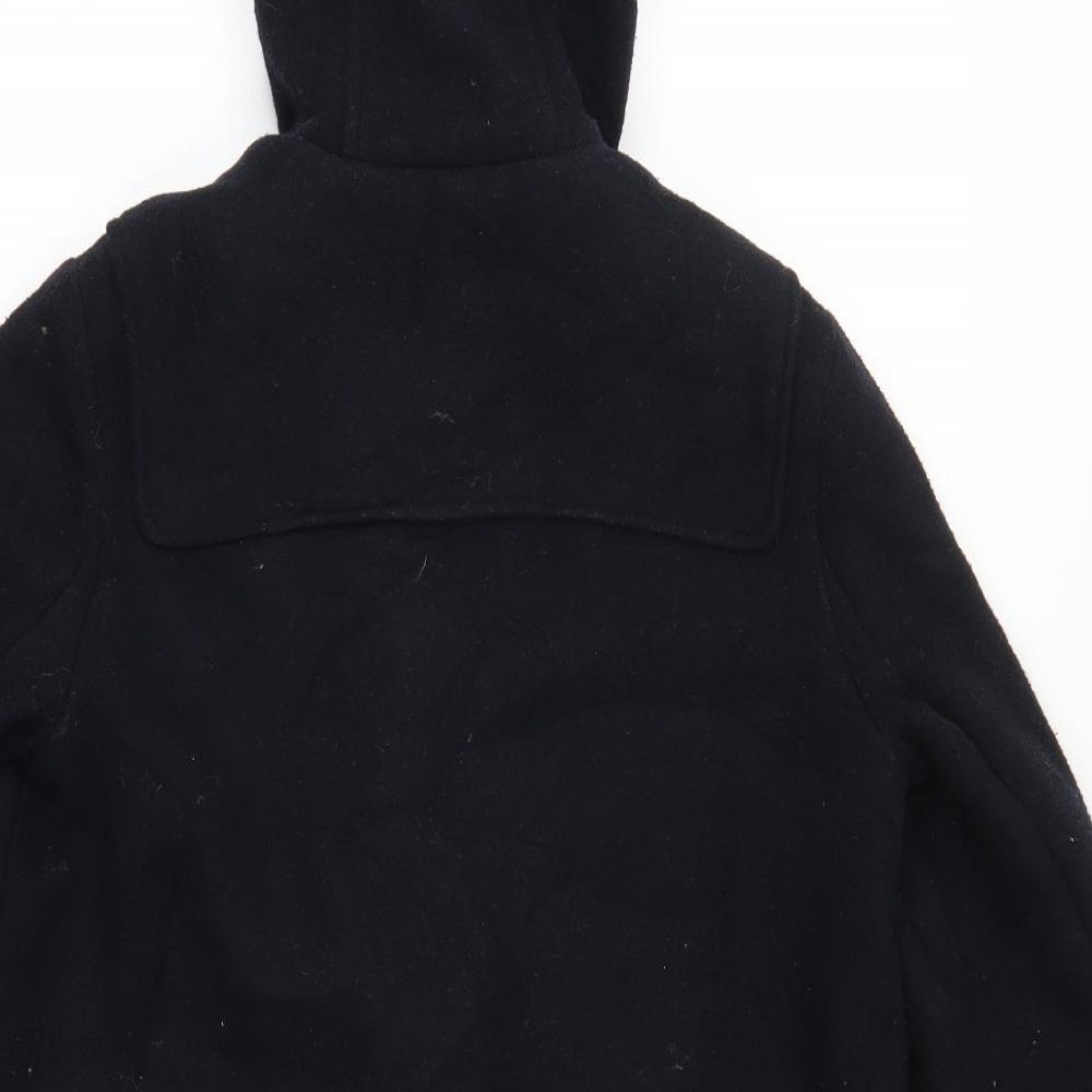 ASOS Womens Blue Overcoat Coat Size 8