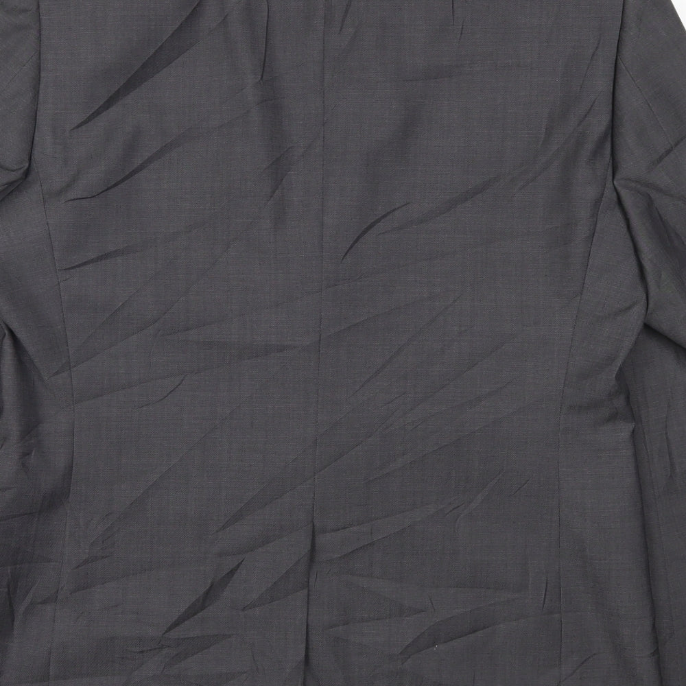 Marks & Spencer Mens Grey Jacket Suit Jacket Size 38
