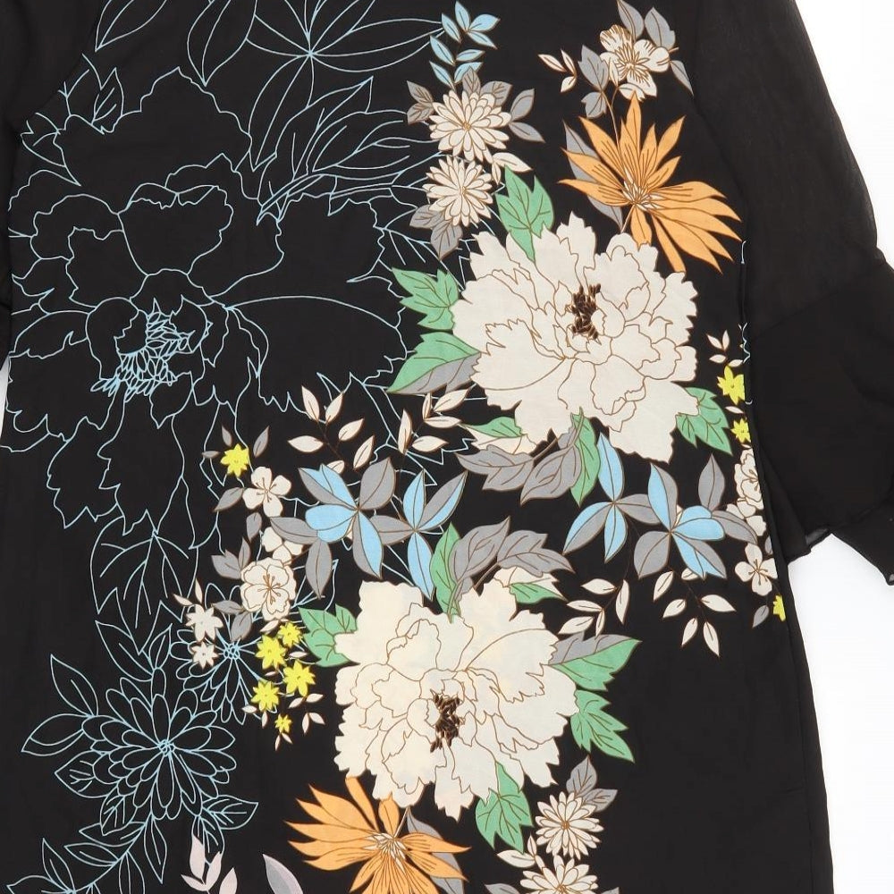 Yumi Womens Multicoloured Floral Mini Size 12