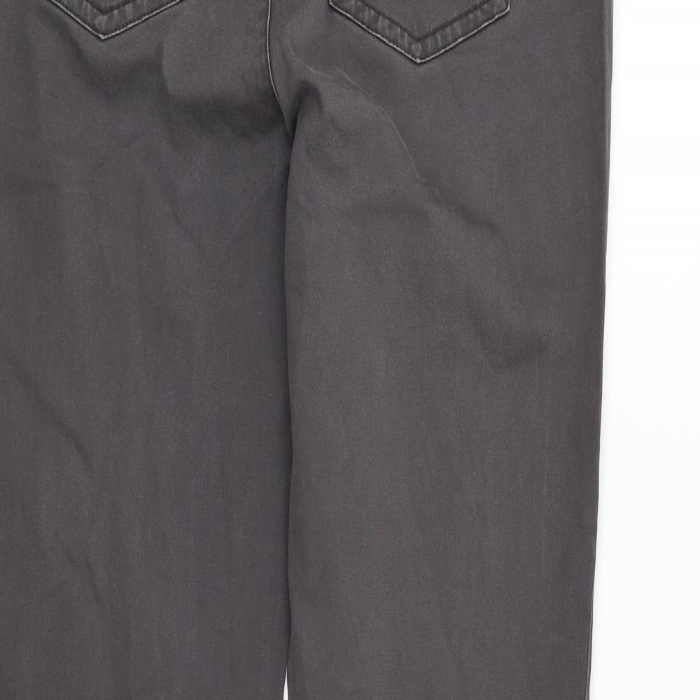 Maine New England Womens Grey Trousers Size 12 L27 in