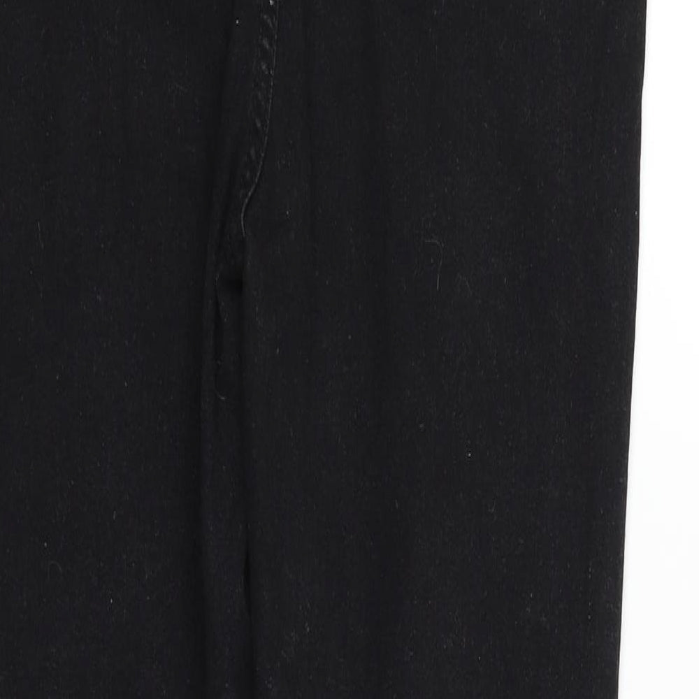 SheIn Womens Black Straight Jeans Size M L27 in