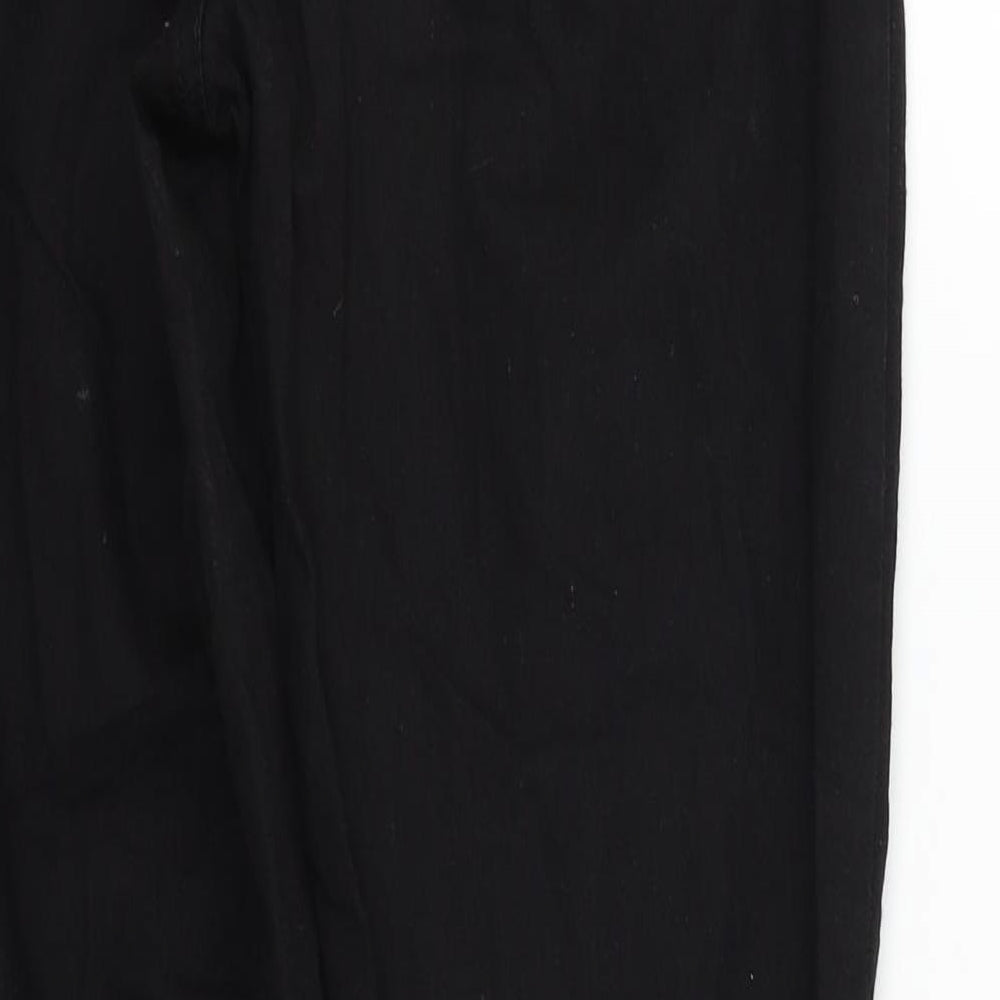 deniem & co Womens Black Skinny Jeans Size 12 L27 in