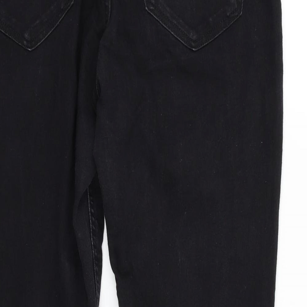 &DENIM Womens Black Straight Jeans Size 32 in L27 in