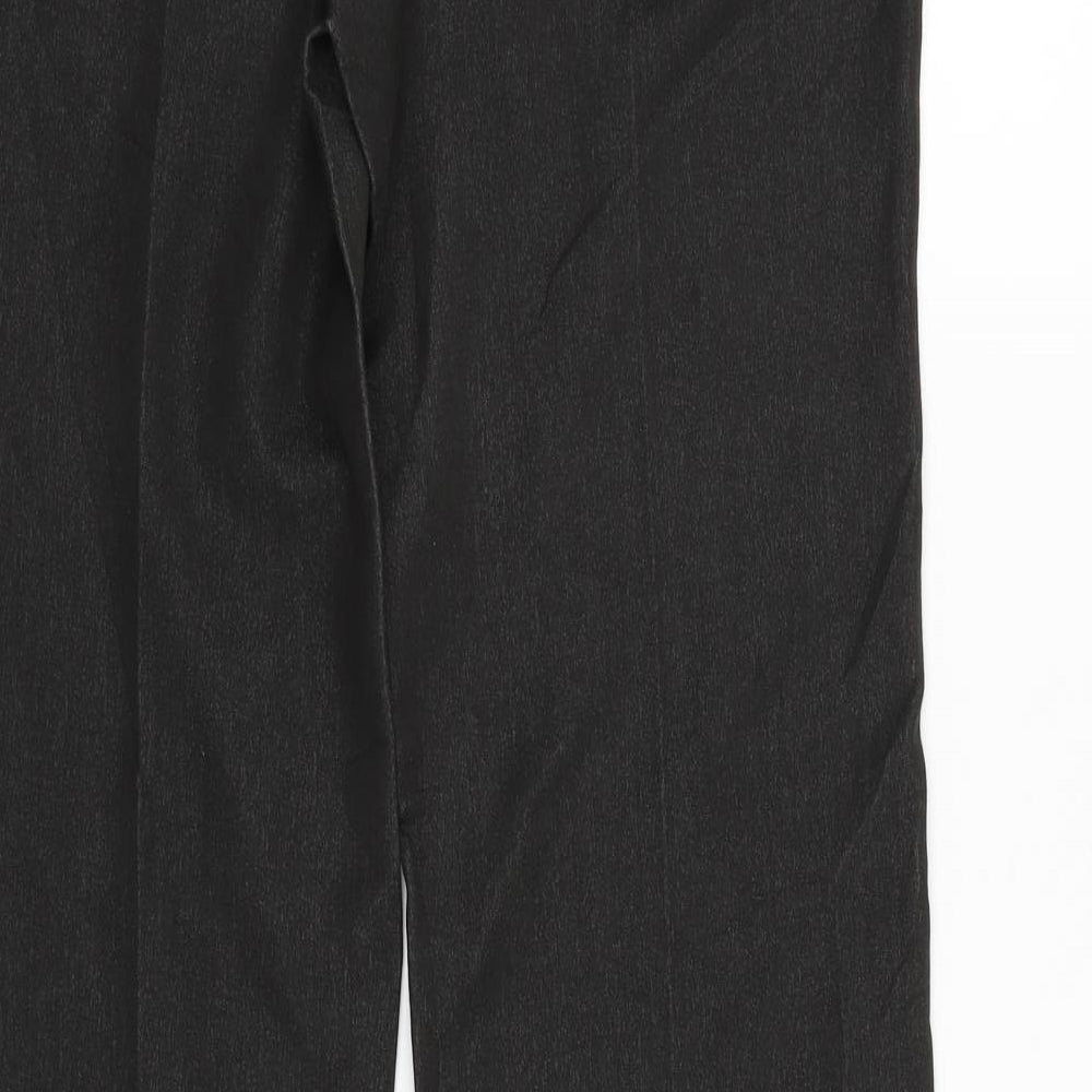 Alka Womens Black Trousers Size 14 L31 in